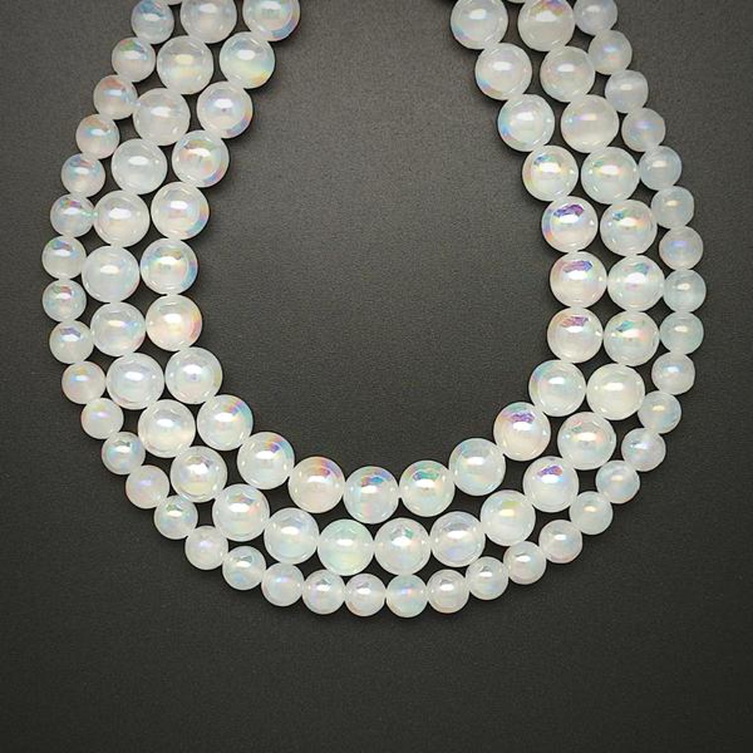 Szelenit aura golyó 8-8,5mm  ékszerkészítő alapanyag (füzér) - kellékek & szerszámok - ásvány alapanyag - ásványfüzér - Meska.hu Szelenit aura golyó 8-8,5mm  ékszerkészítő alapanyag (füzér) - kellékek & szerszámok - ásvány alapanyag - ásványfüzér - Meska.hu