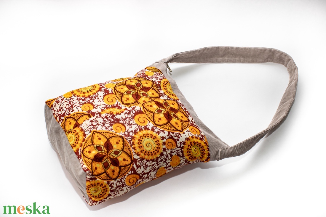 Narancs-bézs táska - táska & tok - kézitáska & válltáska - tarisznya - Meska.hu