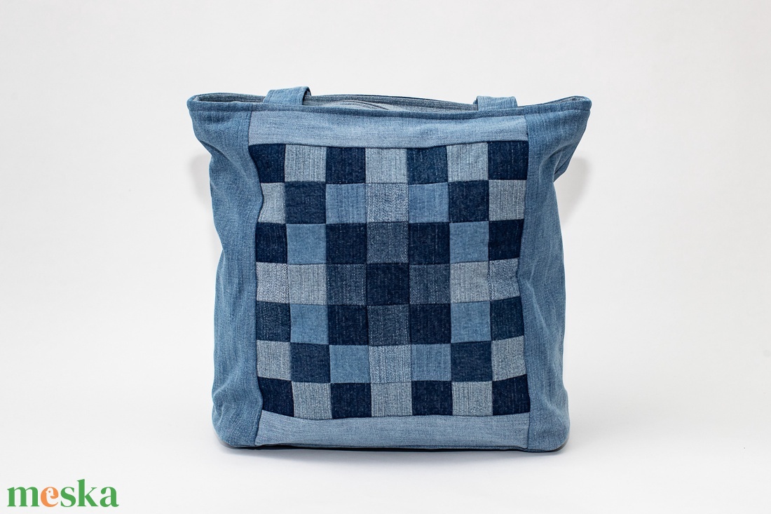 Farmer patchwork táska - táska & tok - kézitáska & válltáska - vállon átvethető táska - Meska.hu