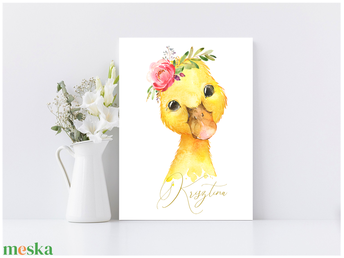 Kiskacsa vagy Kisló 30x20 cm fa tábla baba/gyerekszobába - művészet - grafika & illusztráció - Meska.hu Kiskacsa vagy Kisló 30x20 cm fa tábla baba/gyerekszobába - művészet - grafika & illusztráció - Meska.hu