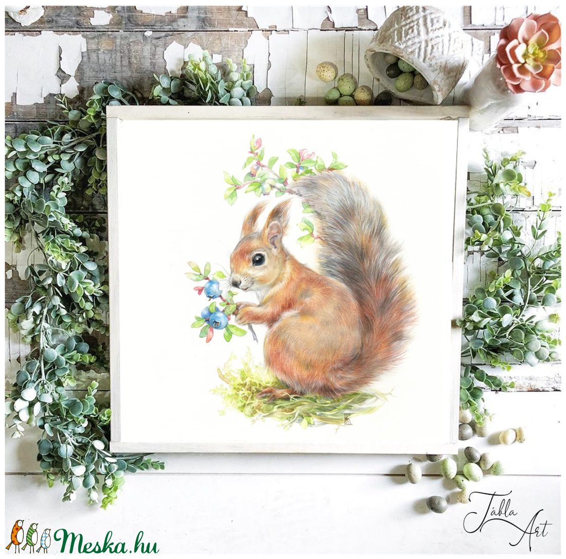 Barna mókus 20x20 cm fa tábla gyerekszobába-babaszobába - otthon & életmód - dekoráció - Meska.hu Barna mókus 20x20 cm fa tábla gyerekszobába-babaszobába - otthon & életmód - dekoráció - Meska.hu