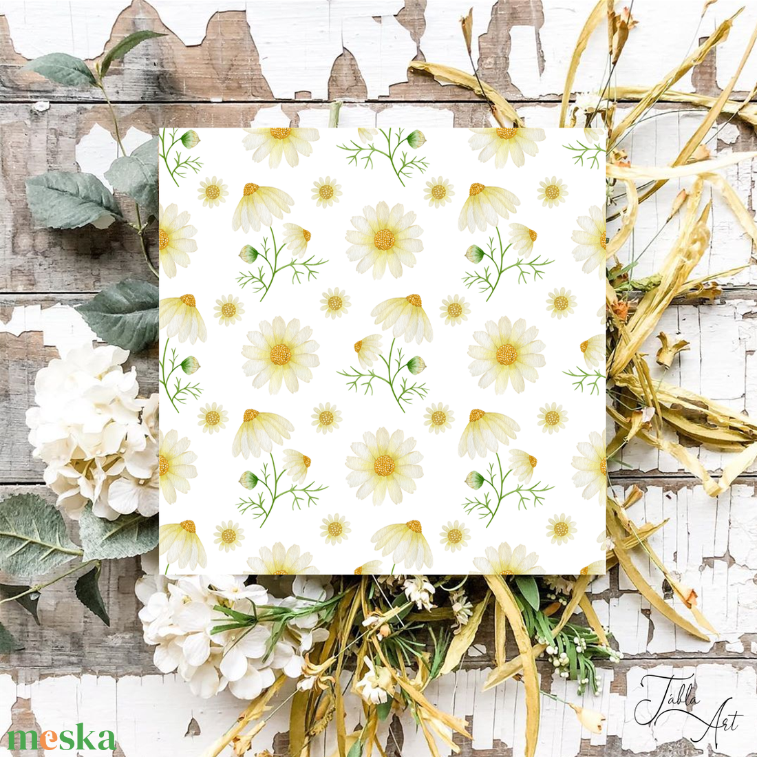 Margaréták 30x30 cm vidám, nyári fa tábla - otthon & életmód - dekoráció - kép & falikép - táblakép - Meska.hu Margaréták 30x30 cm vidám, nyári fa tábla - otthon & életmód - dekoráció - kép & falikép - táblakép - Meska.hu