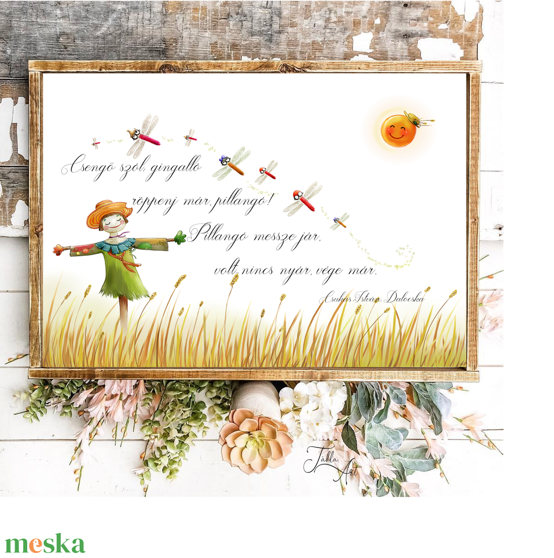 Csengő szól 40x30 cm 40x30 cm őszi fa tábla - otthon & életmód - dekoráció - Meska.hu Csengő szól 40x30 cm 40x30 cm őszi fa tábla - otthon & életmód - dekoráció - Meska.hu