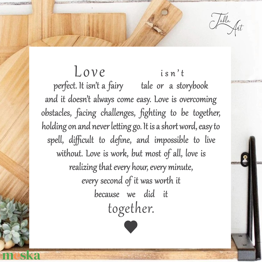 Love isn't perfect 20x20 cm fekete fa tábla vagy vászonkép különböző méretben - otthon & életmód - dekoráció - kép & falikép - táblakép - Meska.hu Love isn't perfect 20x20 cm fekete fa tábla vagy vászonkép különböző méretben - otthon & életmód - dekoráció - kép & falikép - táblakép - Meska.hu