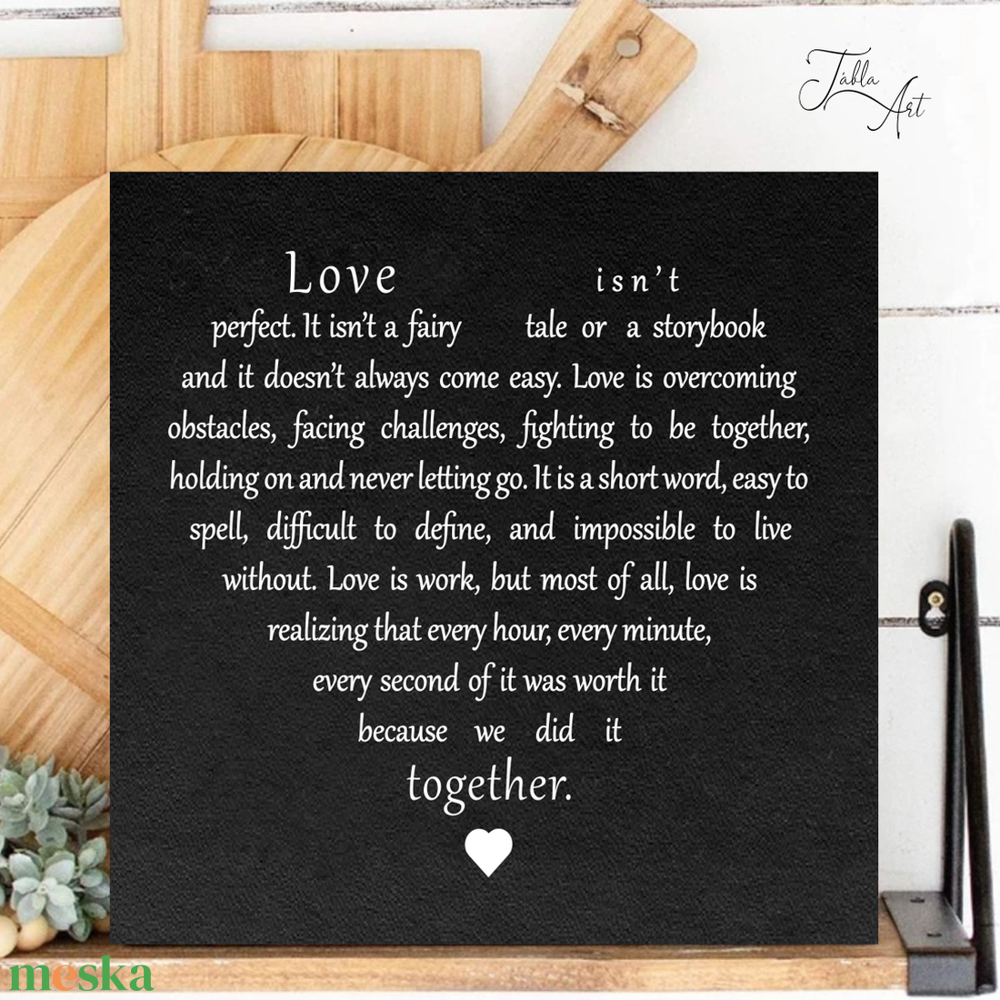 Love isn't perfect 20x20 cm fekete fa tábla vagy vászonkép különböző méretben - otthon & életmód - dekoráció - kép & falikép - táblakép - Meska.hu Love isn't perfect 20x20 cm fekete fa tábla vagy vászonkép különböző méretben - otthon & életmód - dekoráció - kép & falikép - táblakép - Meska.hu