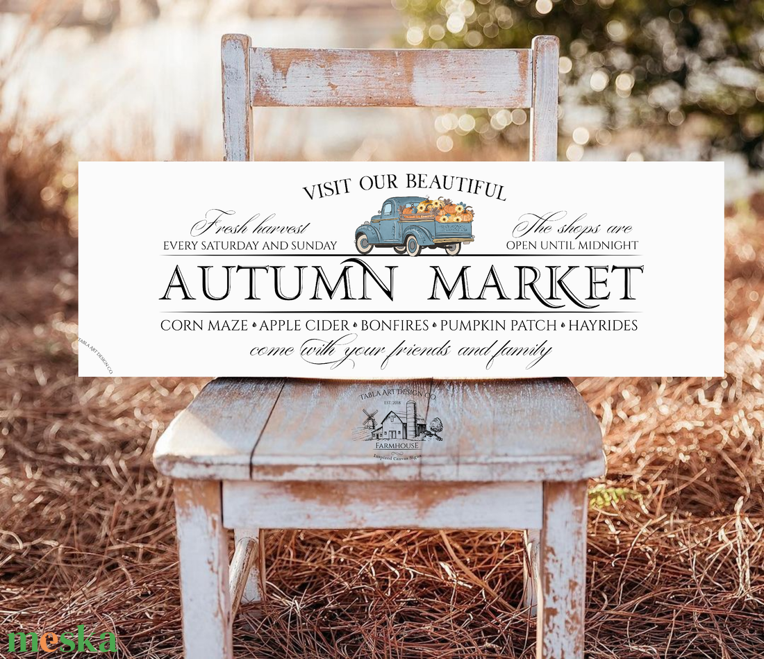Autumn Market - Kék autó - őszi vászonkép különböző méretben - otthon & életmód - dekoráció - kép & falikép - táblakép - Meska.hu Autumn Market - Kék autó - őszi vászonkép különböző méretben - otthon & életmód - dekoráció - kép & falikép - táblakép - Meska.hu