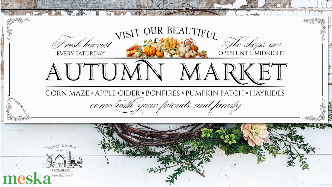 Autumn Market - Betakarítás - őszi vászonkép különböző méretben - otthon & életmód - dekoráció - kép & falikép - táblakép - Meska.hu Autumn Market - Betakarítás - őszi vászonkép különböző méretben - otthon & életmód - dekoráció - kép & falikép - táblakép - Meska.hu