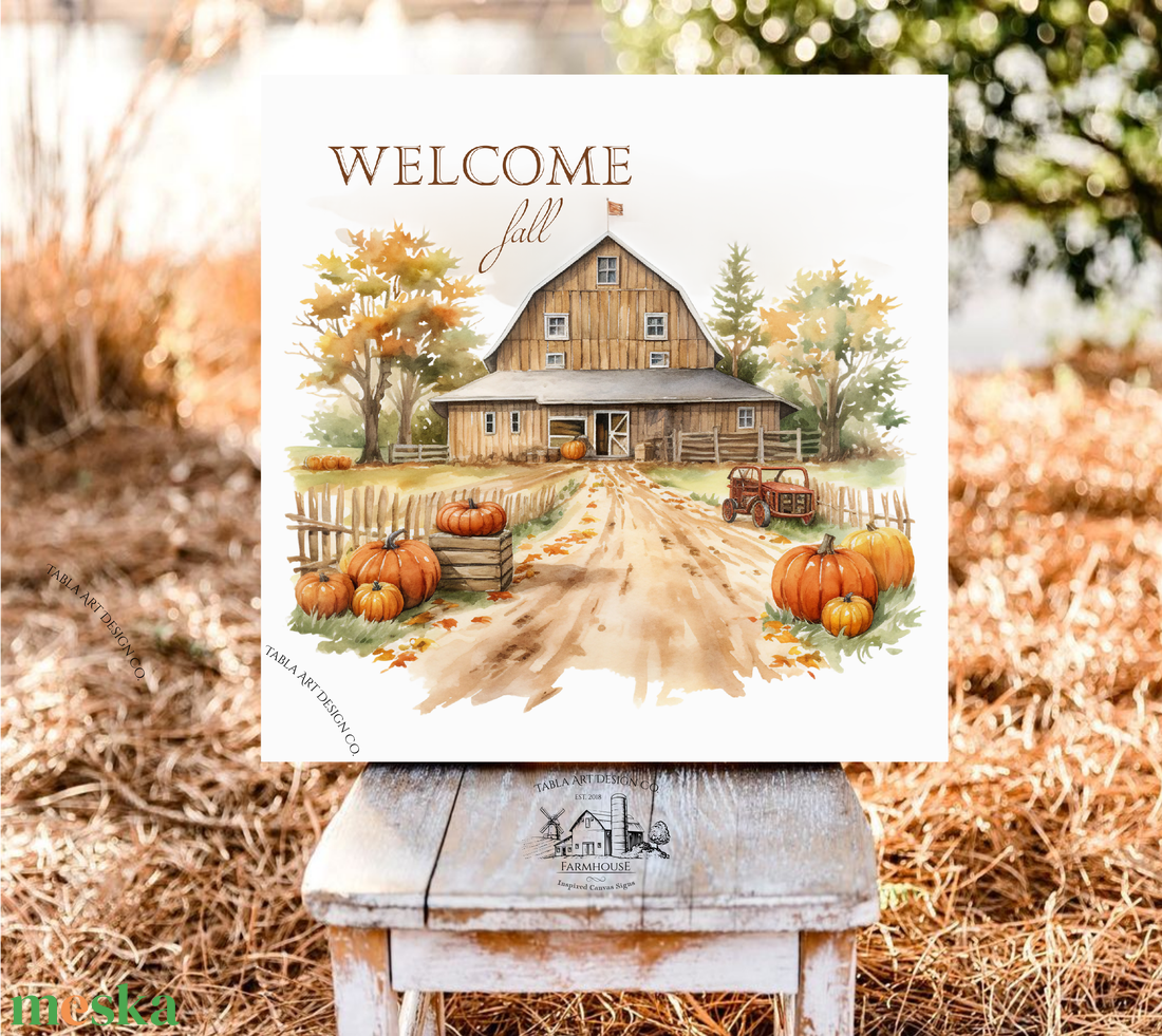 Welcome fall - őszi vászonkép különböző méretben - otthon & életmód - dekoráció - kép & falikép - táblakép - Meska.hu Welcome fall - őszi vászonkép különböző méretben - otthon & életmód - dekoráció - kép & falikép - táblakép - Meska.hu
