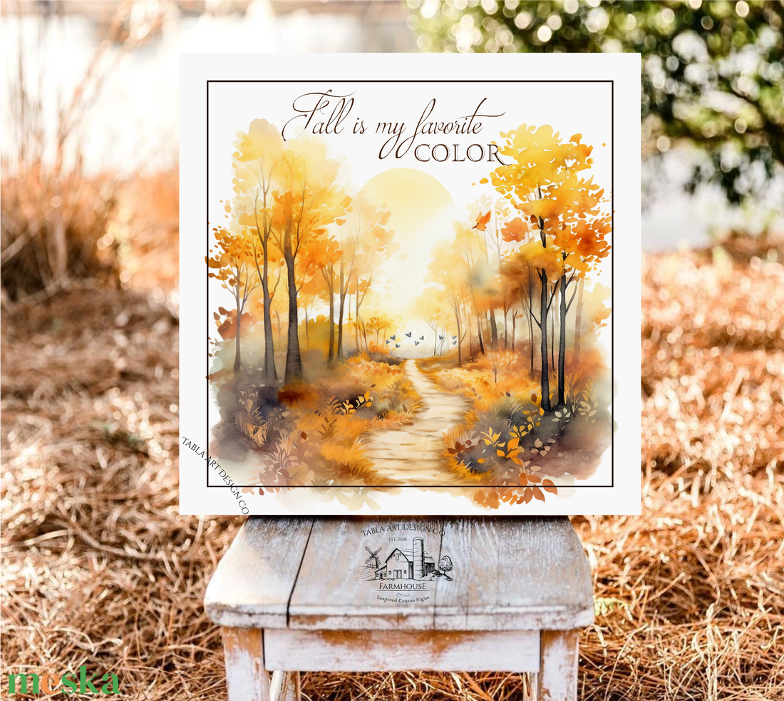 Fall is my favorite color - őszi vászonkép különböző méretben - otthon & életmód - dekoráció - kép & falikép - táblakép - Meska.hu Fall is my favorite color - őszi vászonkép különböző méretben - otthon & életmód - dekoráció - kép & falikép - táblakép - Meska.hu