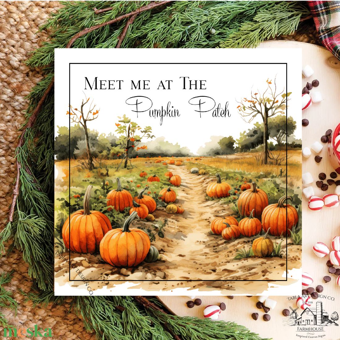 Meet me at the pumpkin patch - őszi vászonkép különböző méretben - otthon & életmód - dekoráció - kép & falikép - táblakép - Meska.hu Meet me at the pumpkin patch - őszi vászonkép különböző méretben - otthon & életmód - dekoráció - kép & falikép - táblakép - Meska.hu
