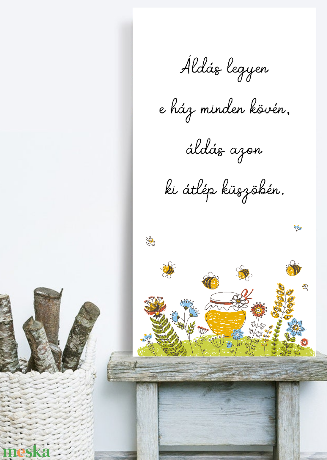 Áldás legyen e ház minden kövén - vászonkép különböző méretben - otthon & életmód - dekoráció - kép & falikép - táblakép - Meska.hu Áldás legyen e ház minden kövén - vászonkép különböző méretben - otthon & életmód - dekoráció - kép & falikép - táblakép - Meska.hu