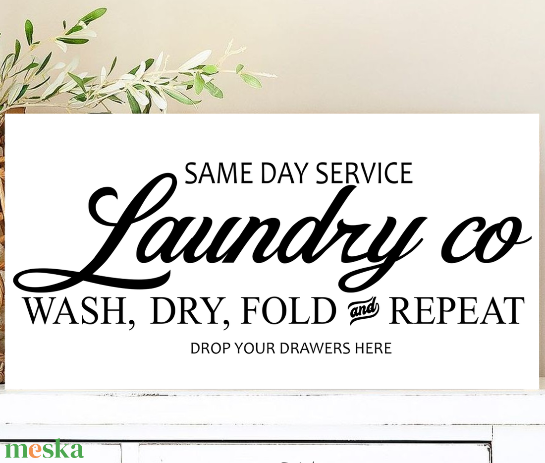 Same day laundry service - vászonkép különböző méretben - otthon & életmód - dekoráció - kép & falikép - táblakép - Meska.hu Same day laundry service - vászonkép különböző méretben - otthon & életmód - dekoráció - kép & falikép - táblakép - Meska.hu