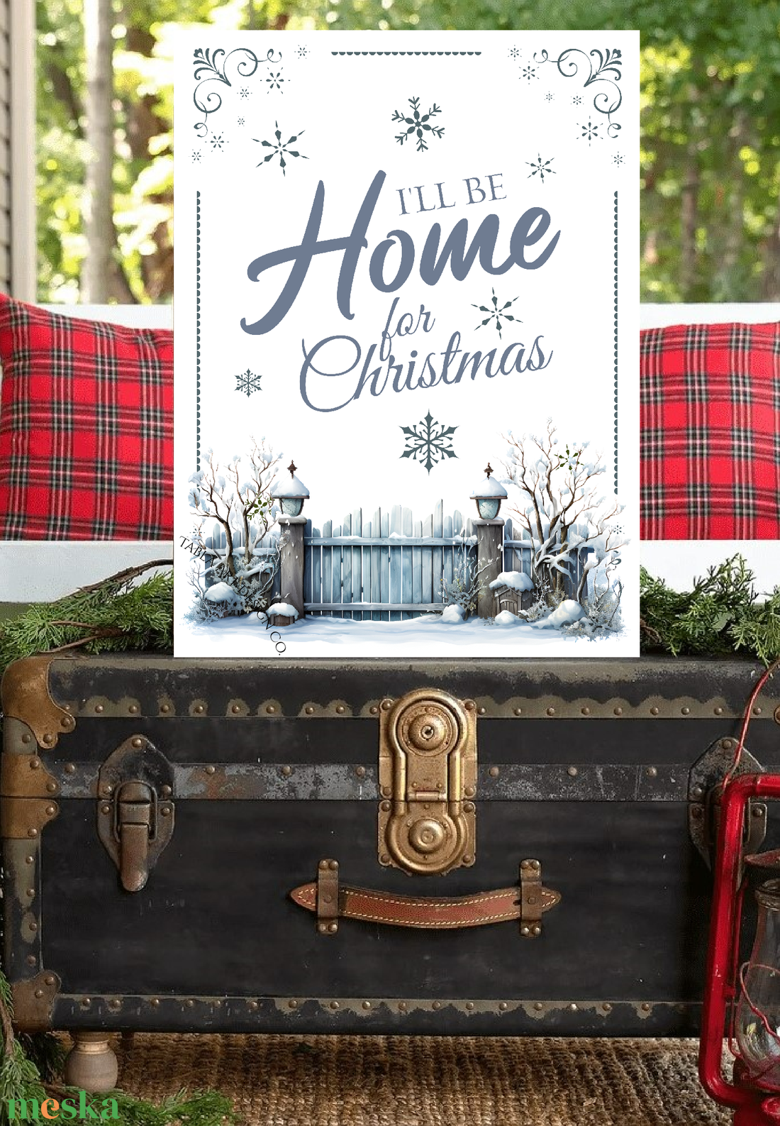I'll be home for Christmas - Karácsonyi vászonkép különböző méretben - otthon & életmód - dekoráció - kép & falikép - táblakép - Meska.hu I'll be home for Christmas - Karácsonyi vászonkép különböző méretben - otthon & életmód - dekoráció - kép & falikép - táblakép - Meska.hu