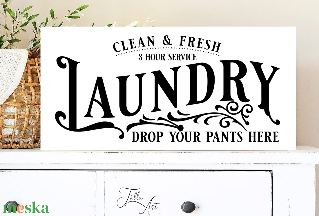  Clean and Fresh Laundry - vászonkép különböző méretben - otthon & életmód - dekoráció - kép & falikép - táblakép - Meska.hu