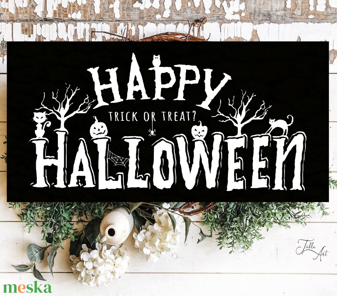 Happy Halloween - vászonkép különböző méretben - otthon & életmód - dekoráció - kép & falikép - táblakép - Meska.hu Happy Halloween - vászonkép különböző méretben - otthon & életmód - dekoráció - kép & falikép - táblakép - Meska.hu