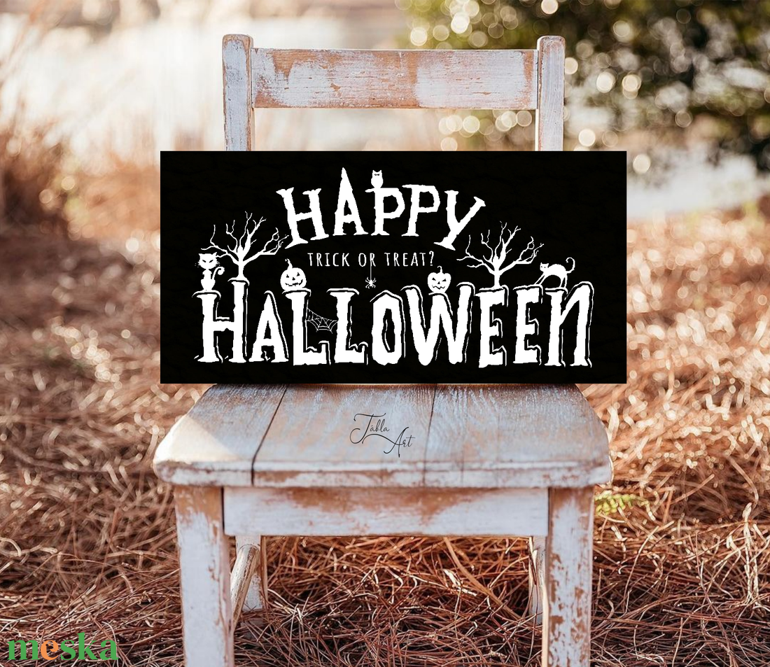 Happy Halloween - vászonkép különböző méretben - otthon & életmód - dekoráció - kép & falikép - táblakép - Meska.hu Happy Halloween - vászonkép különböző méretben - otthon & életmód - dekoráció - kép & falikép - táblakép - Meska.hu