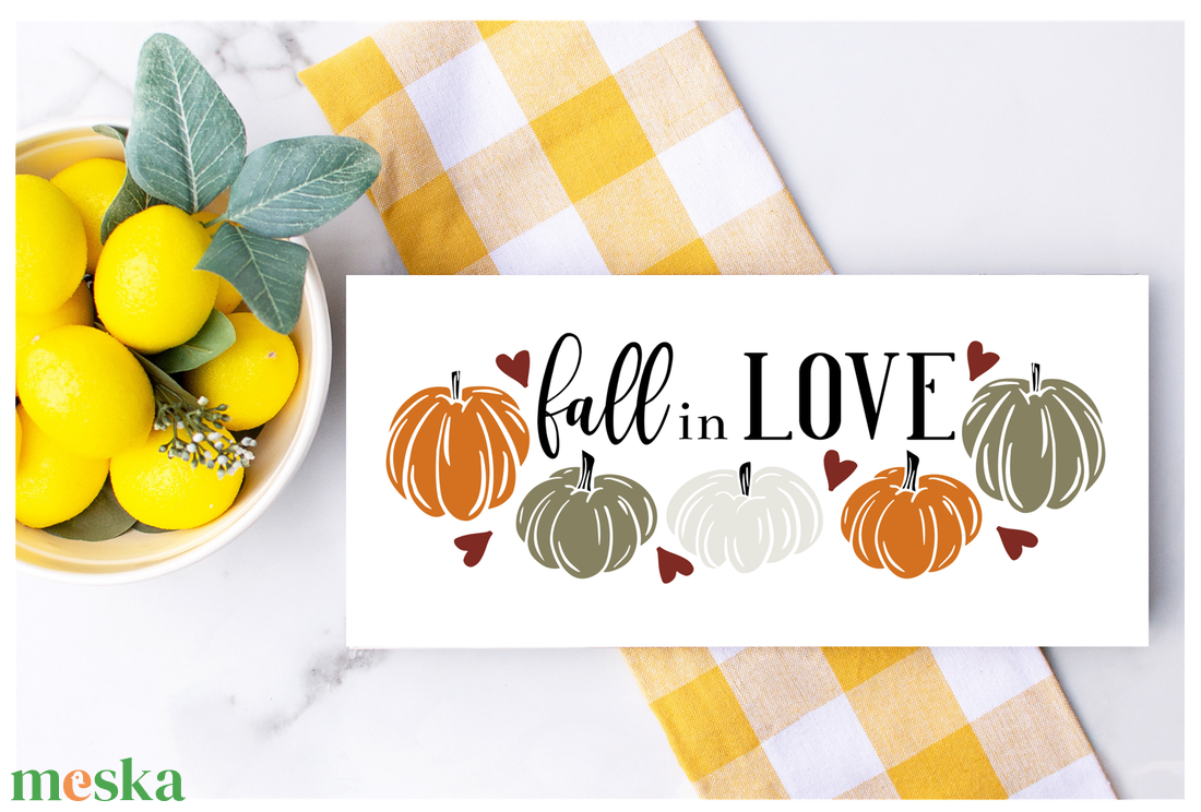 Fall in love - vászonkép különböző méretben - otthon & életmód - dekoráció - kép & falikép - táblakép - Meska.hu