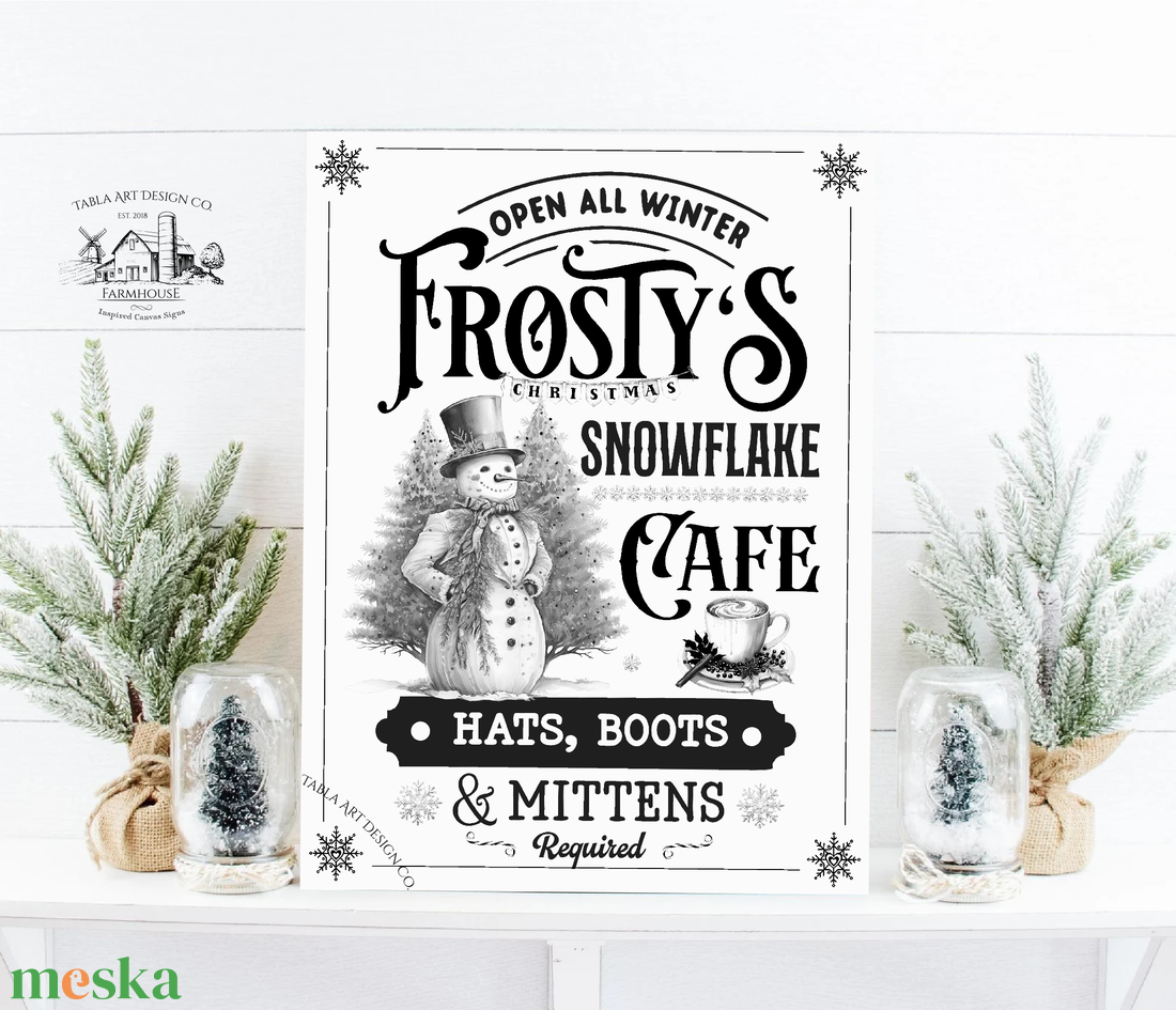 Frosty's Snowflake coffee - karácsonyi vászonkép különböző méretben - otthon & életmód - dekoráció - kép & falikép - táblakép - Meska.hu Frosty's Snowflake coffee - karácsonyi vászonkép különböző méretben - otthon & életmód - dekoráció - kép & falikép - táblakép - Meska.hu
