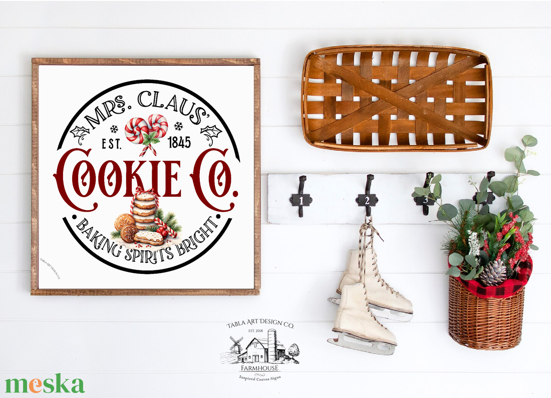 Mrs. Claus Cookie - karácsonyi vászonkép különböző méretben - otthon & életmód - dekoráció - kép & falikép - táblakép - Meska.hu Mrs. Claus Cookie - karácsonyi vászonkép különböző méretben - otthon & életmód - dekoráció - kép & falikép - táblakép - Meska.hu