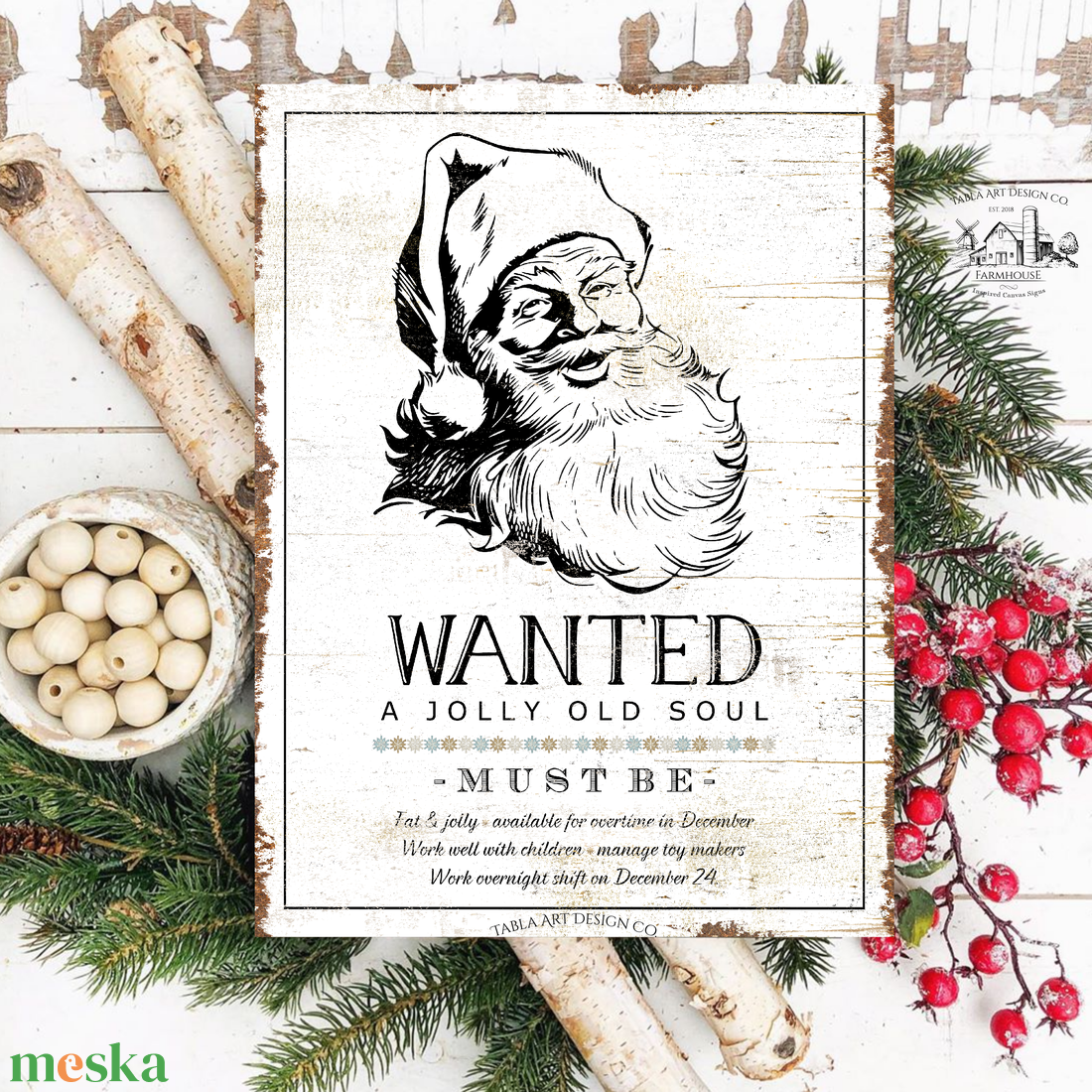 Wanted Santa (rozsdás hatás) - karácsonyi vászonkép különböző méretben - otthon & életmód - dekoráció - kép & falikép - táblakép - Meska.hu Wanted Santa (rozsdás hatás) - karácsonyi vászonkép különböző méretben - otthon & életmód - dekoráció - kép & falikép - táblakép - Meska.hu