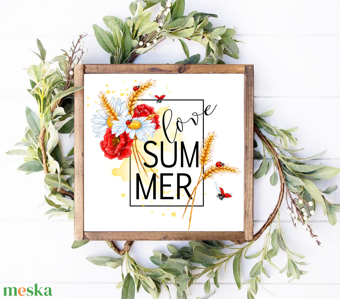Summer Love - Love Summer vászonkép különböző méretben - otthon & életmód - dekoráció - kép & falikép - táblakép - Meska.hu Summer Love - Love Summer vászonkép különböző méretben - otthon & életmód - dekoráció - kép & falikép - táblakép - Meska.hu