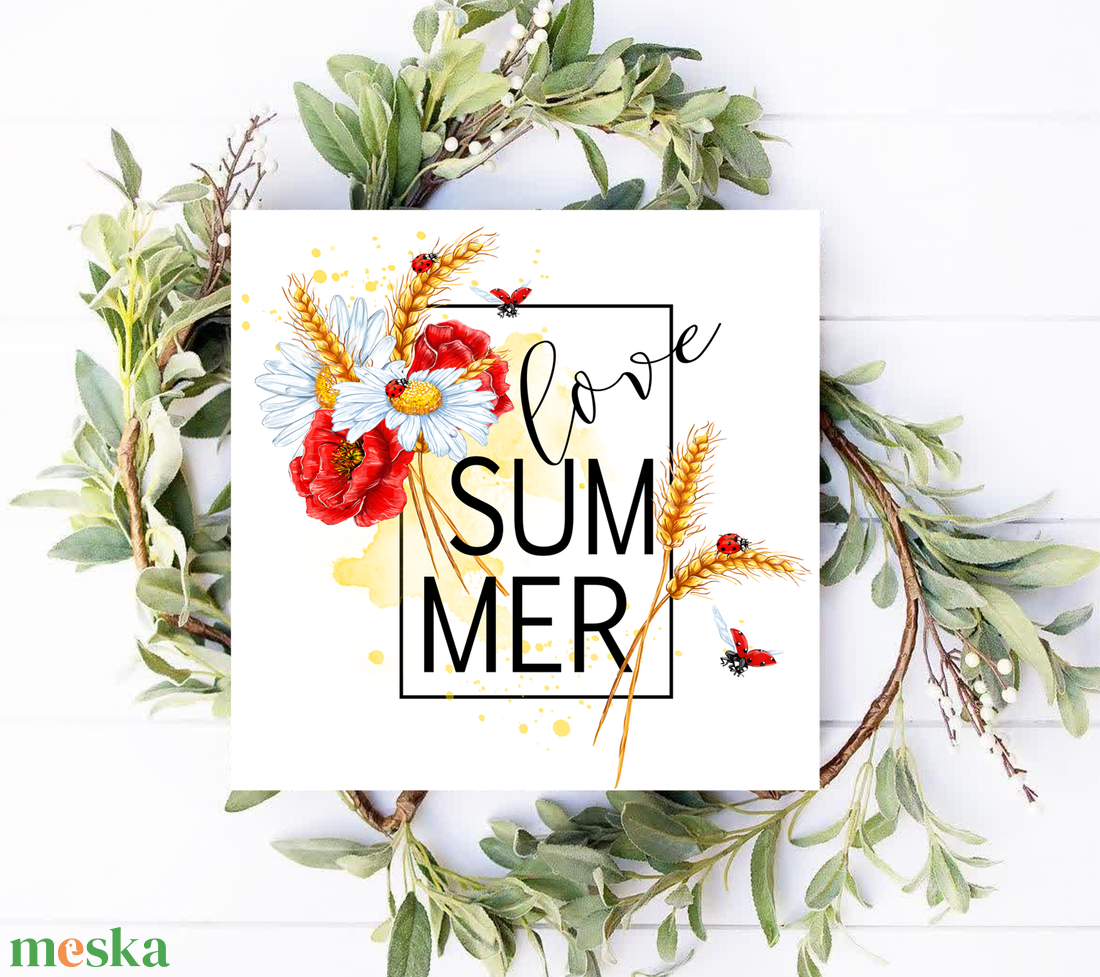 Summer Love - Love Summer vászonkép különböző méretben - otthon & életmód - dekoráció - kép & falikép - táblakép - Meska.hu Summer Love - Love Summer vászonkép különböző méretben - otthon & életmód - dekoráció - kép & falikép - táblakép - Meska.hu