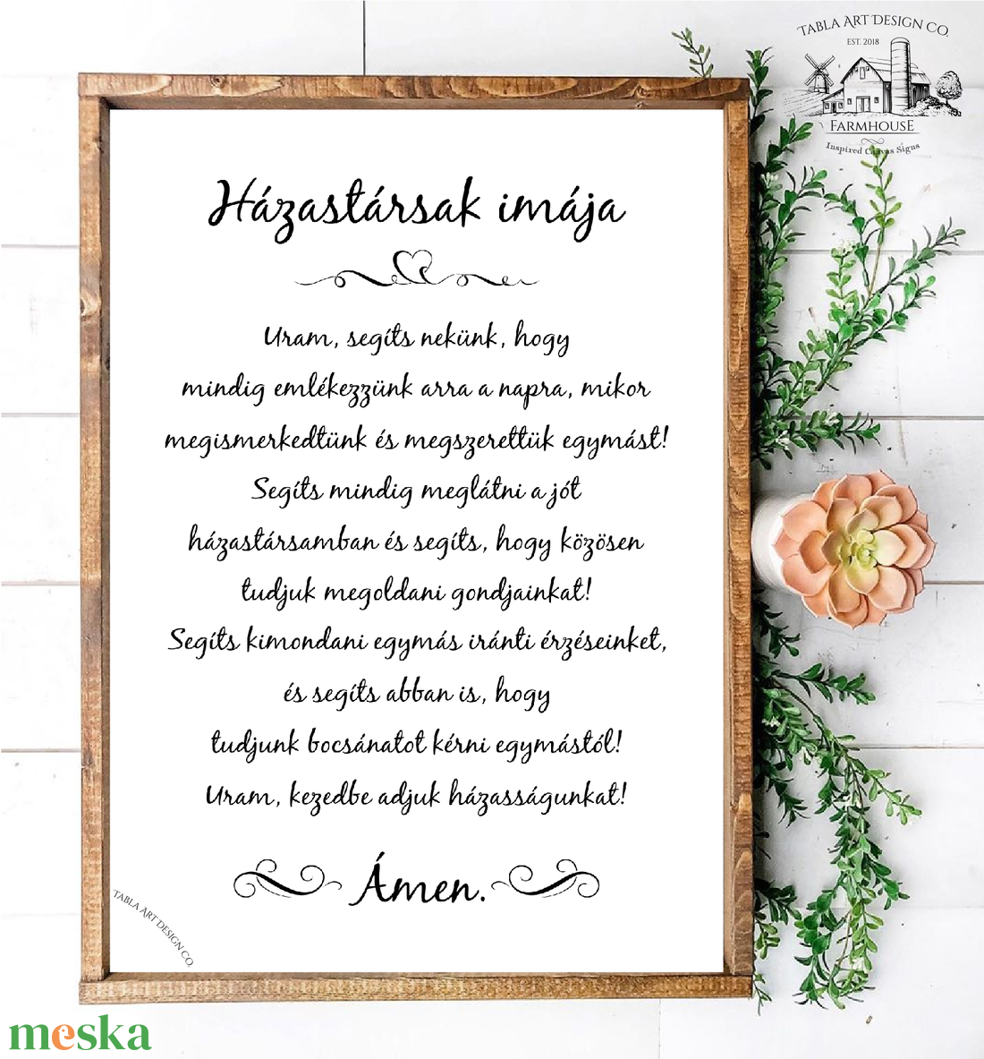 Házastársak imája - vászonkép különböző méretben - otthon & életmód - dekoráció - kép & falikép - táblakép - Meska.hu Házastársak imája - vászonkép különböző méretben - otthon & életmód - dekoráció - kép & falikép - táblakép - Meska.hu