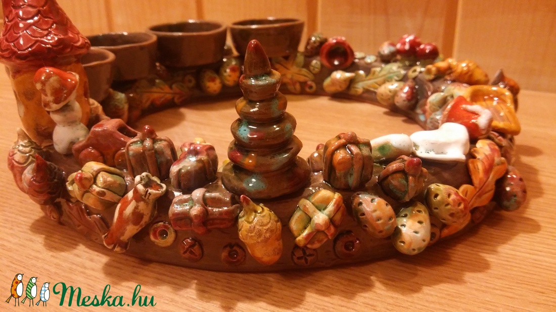 Adventi koszorú - - Meska.hu Adventi koszorú - - Meska.hu