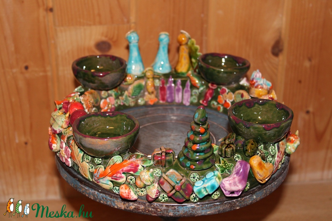 Adventi koszorú - karácsony - adventi díszek - adventi koszorú - Meska.hu Adventi koszorú - karácsony - adventi díszek - adventi koszorú - Meska.hu