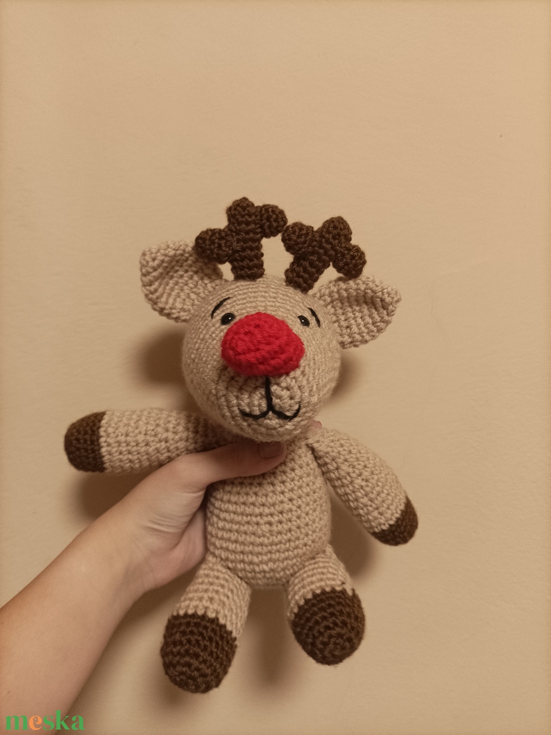 Rudolf, a rénszarvas - karácsony - karácsonyi lakásdekoráció - karácsonyi lakásdíszek - Meska.hu Rudolf, a rénszarvas - karácsony - karácsonyi lakásdekoráció - karácsonyi lakásdíszek - Meska.hu