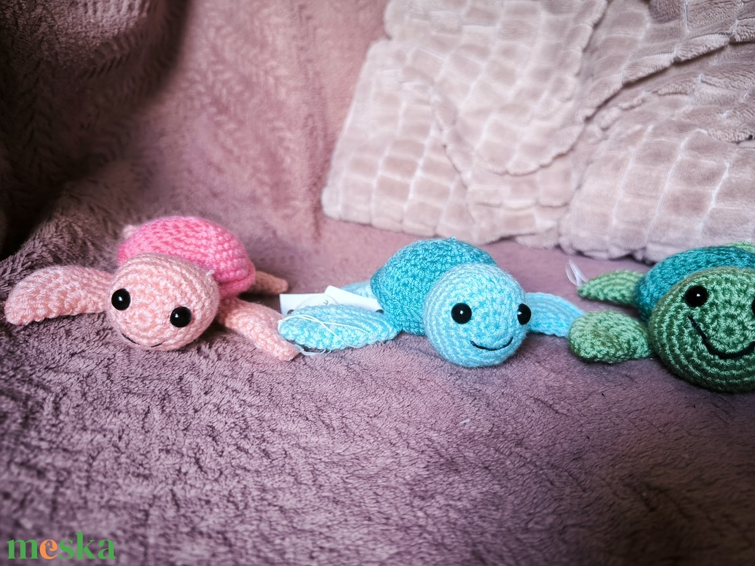 Mini teknős - játék & sport - plüssállat & játékfigura - más figura - Meska.hu Mini teknős - játék & sport - plüssállat & játékfigura - más figura - Meska.hu