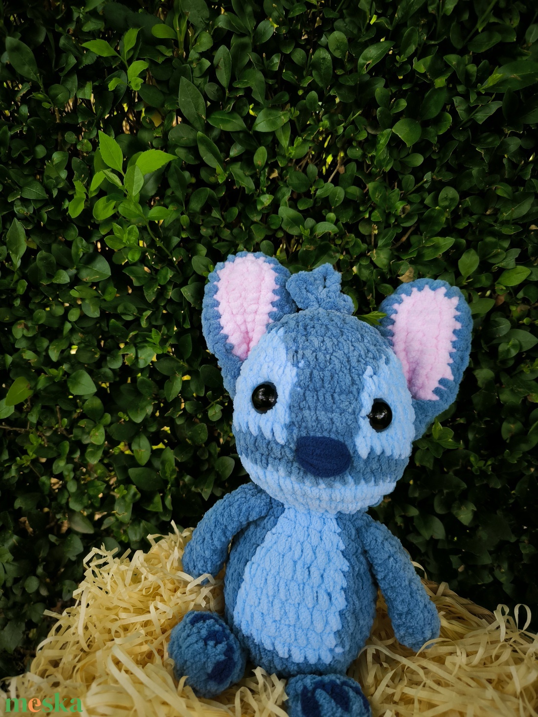 Horgolt Stitch - játék & sport - plüssállat & játékfigura - plüss mesefigurák - Meska.hu