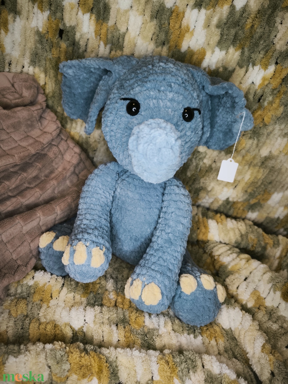 Elefánt - játék & sport - plüssállat & játékfigura - elefánt - Meska.hu