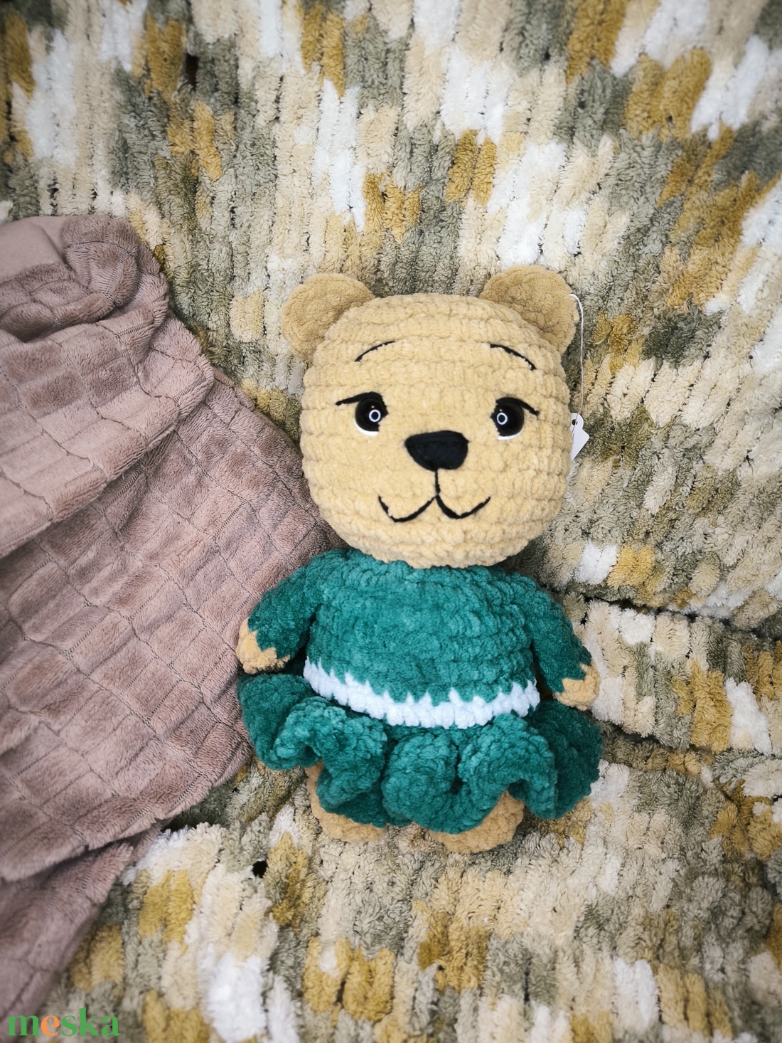 Szoknyás nagy maci  - játék & sport - plüssállat & játékfigura - maci - Meska.hu