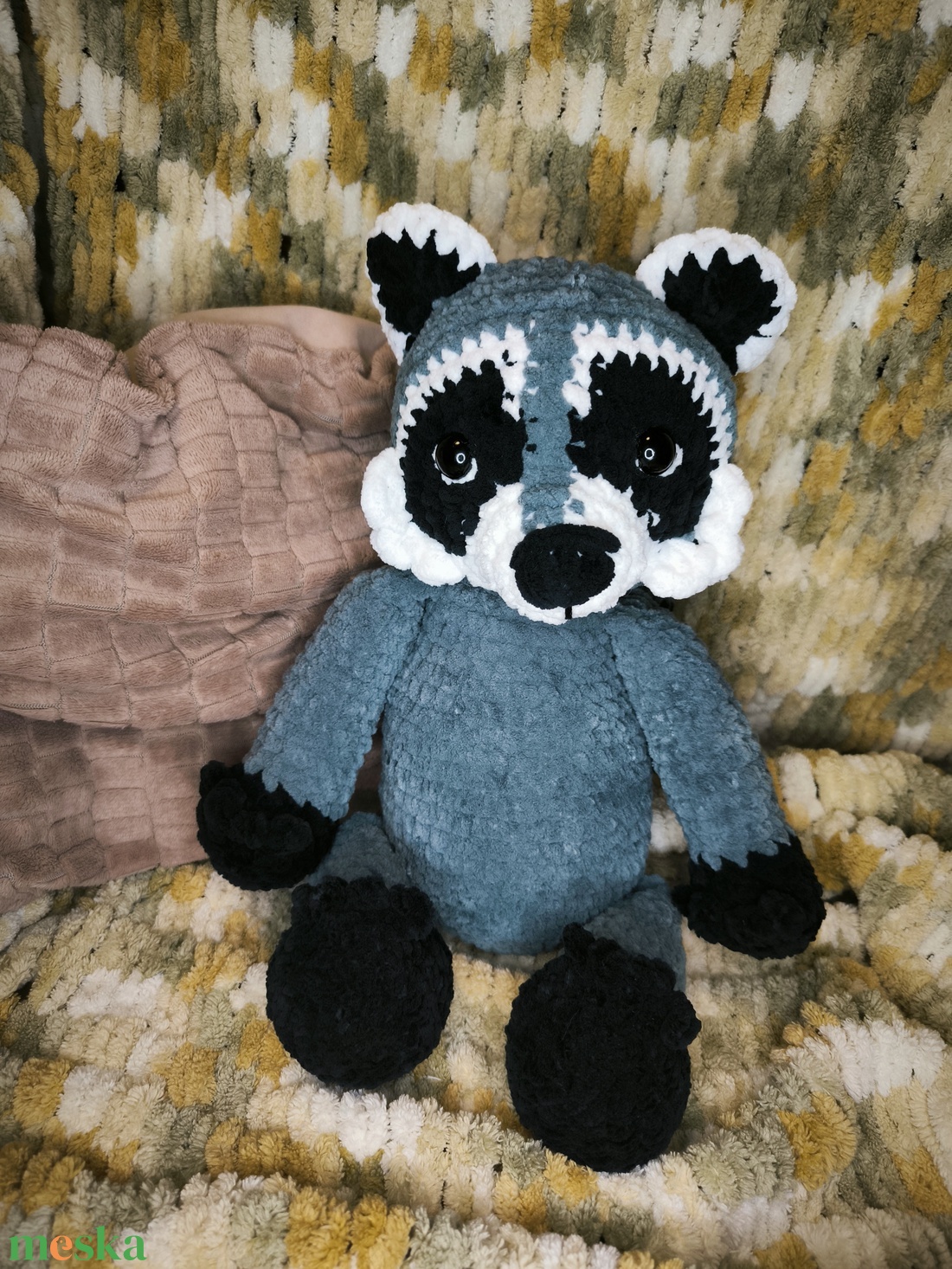 Mosómedve - játék & sport - plüssállat & játékfigura - más figura - Meska.hu