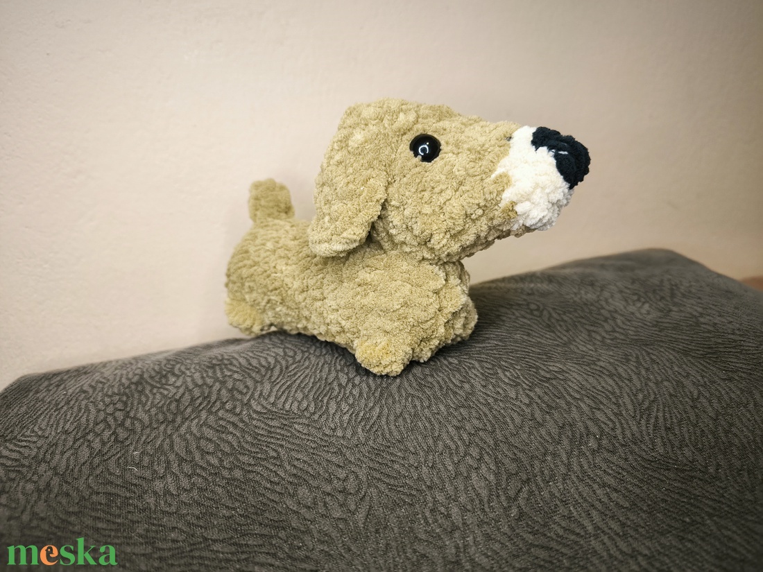 Mini tacskó - játék & sport - plüssállat & játékfigura - kutya - Meska.hu