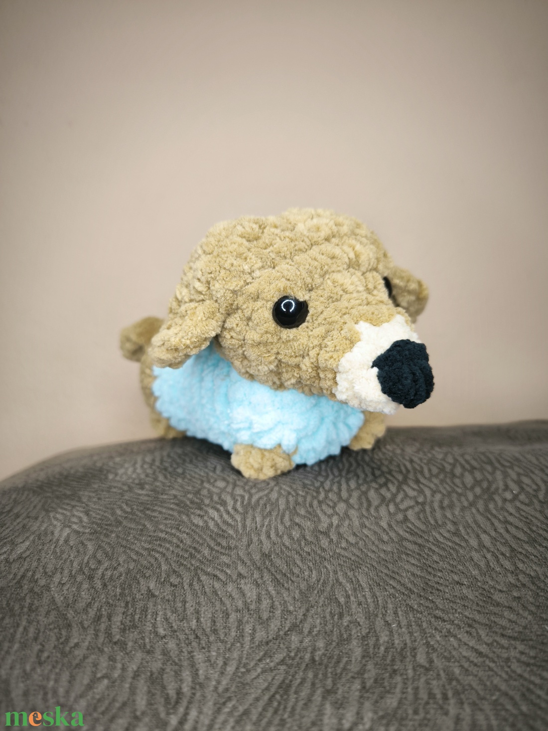 Mini tacskó - játék & sport - plüssállat & játékfigura - kutya - Meska.hu