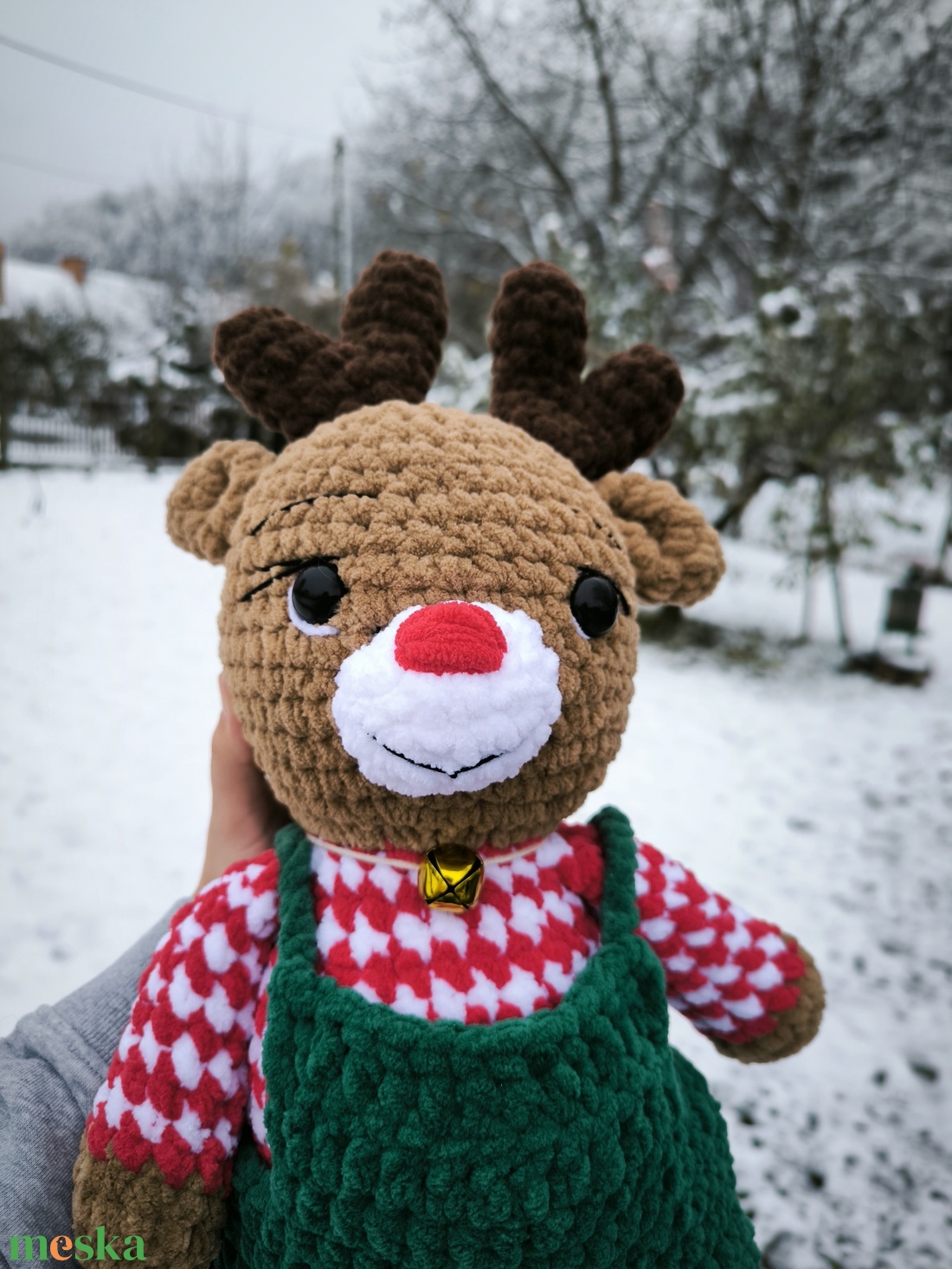 Rénszarvas  - játék & sport - plüssállat & játékfigura - más figura - Meska.hu