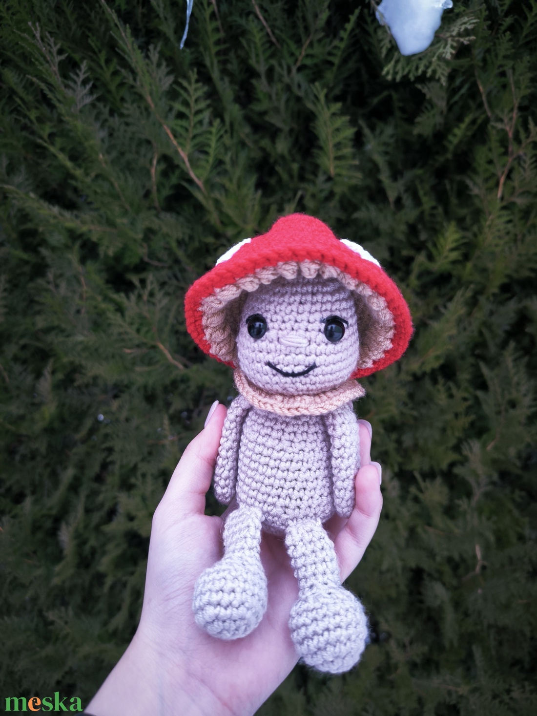 Gomba fiú, levehető kalappal - játék & sport - plüssállat & játékfigura - más figura - Meska.hu