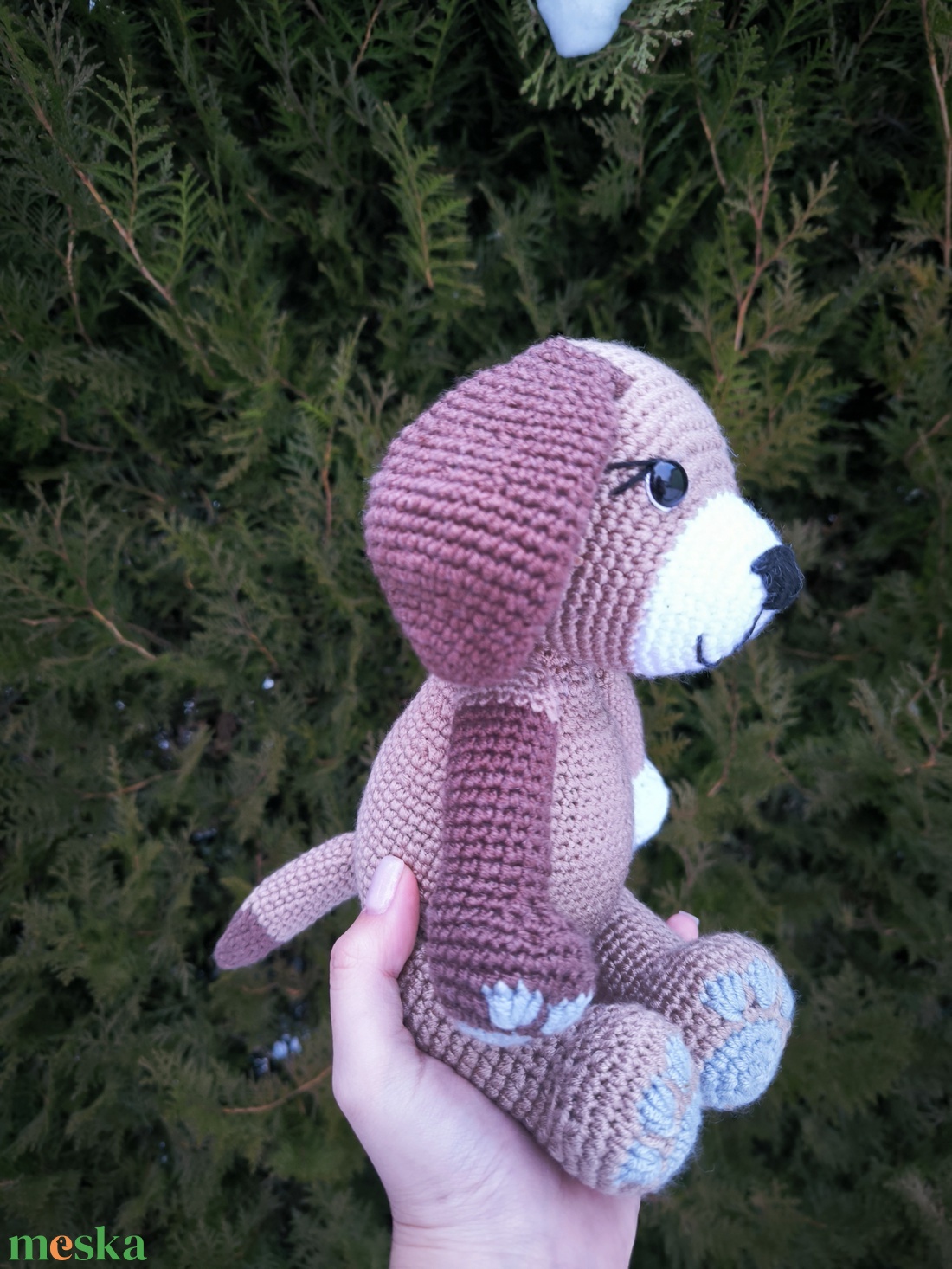 Foltos kutyus - játék & sport - plüssállat & játékfigura - kutya - Meska.hu