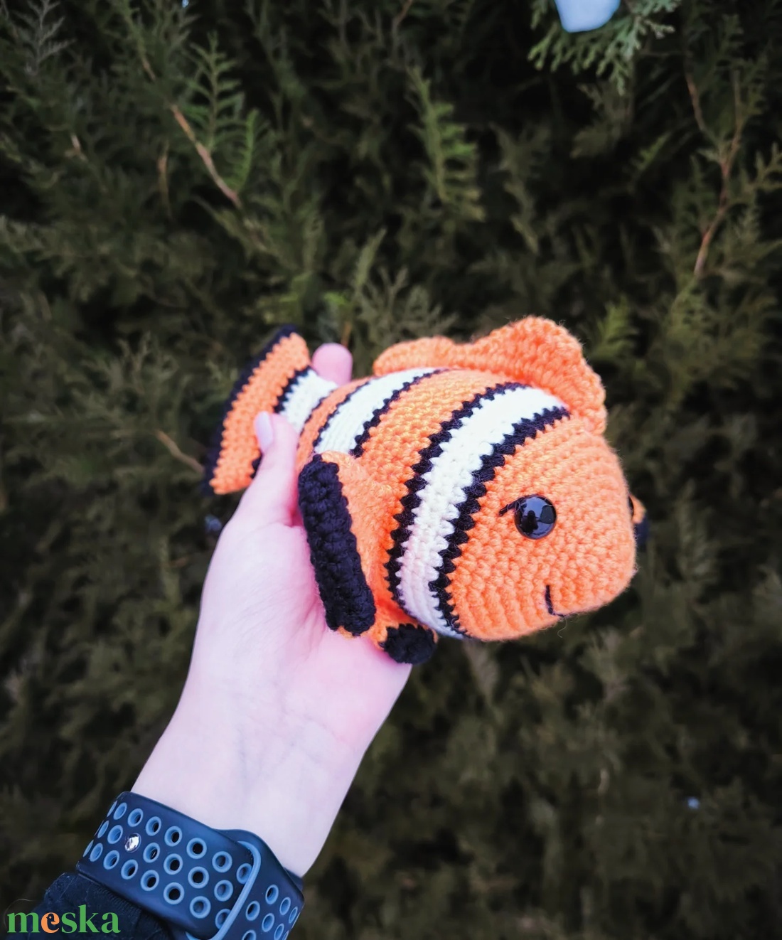 Horgolt bohóchal - játék & sport - plüssállat & játékfigura - hal - Meska.hu