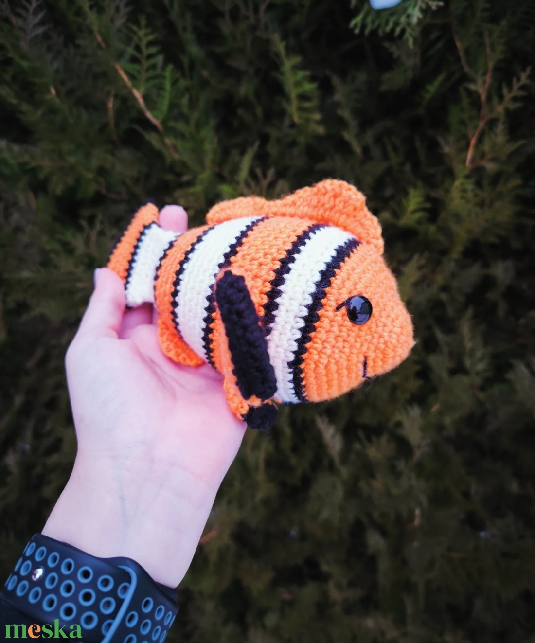 Horgolt bohóchal - játék & sport - plüssállat & játékfigura - hal - Meska.hu