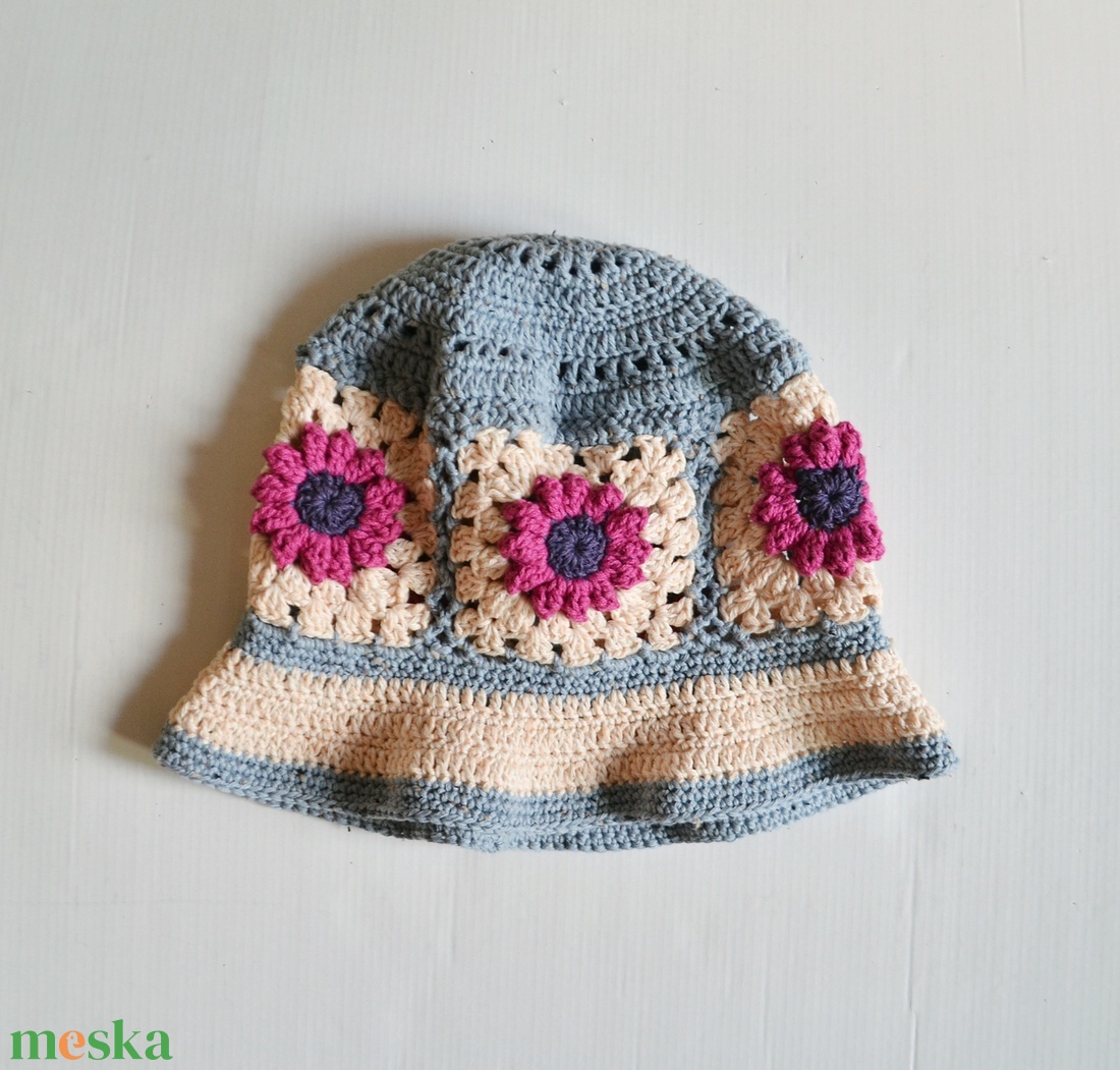 Nyári vödör kalap - Bucket hat - ruha & divat - sál, sapka, kendő - kalap - Meska.hu Nyári vödör kalap - Bucket hat - ruha & divat - sál, sapka, kendő - kalap - Meska.hu