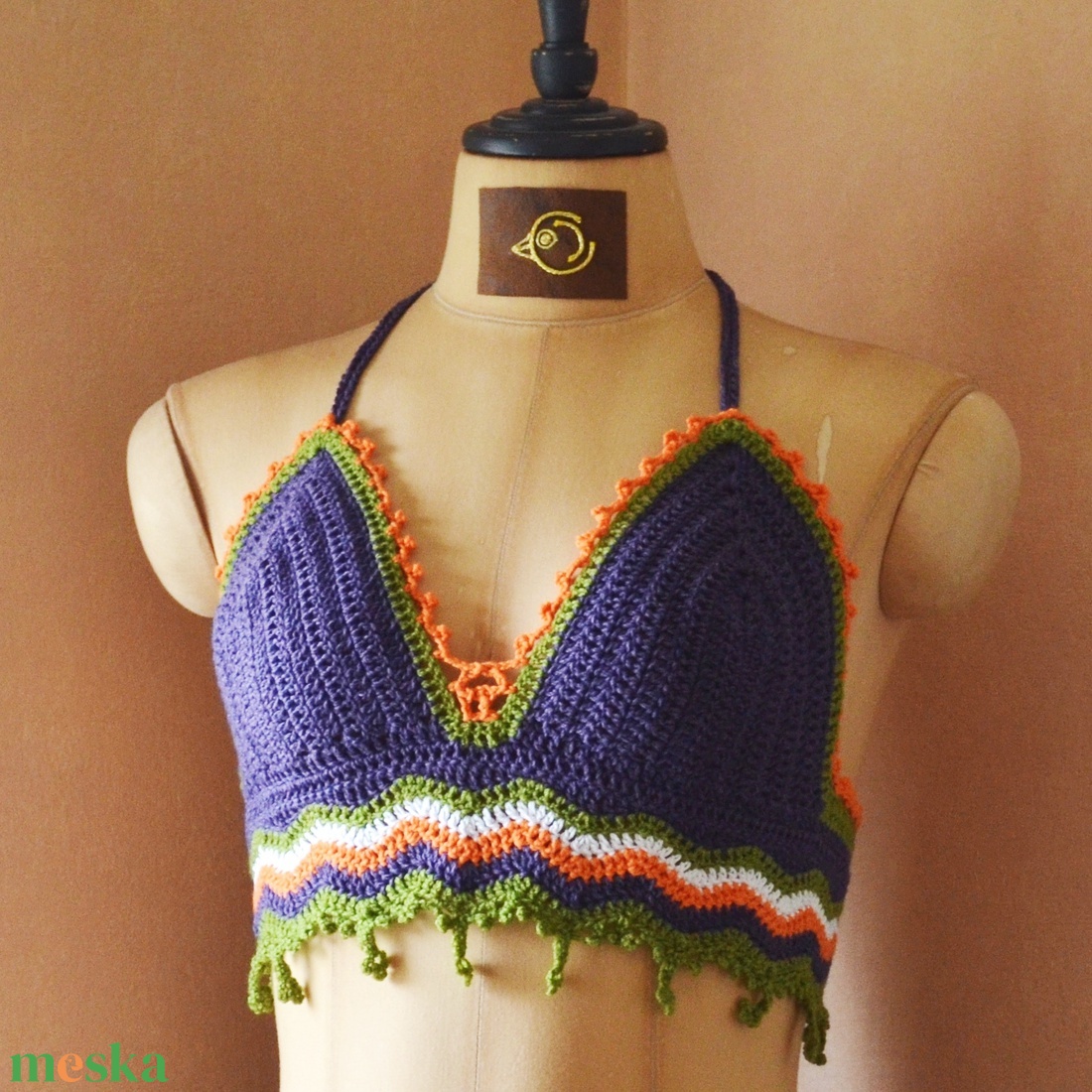Sziget bralette top - ruha & divat - női ruha - top - Meska.hu Sziget bralette top - ruha & divat - női ruha - top - Meska.hu