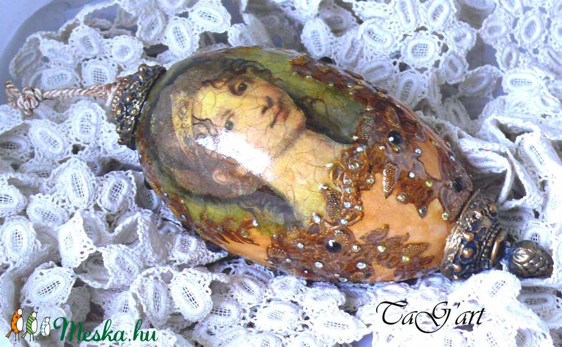 Faberge tojás imitáció (dekoráció) - otthon & életmód - dekoráció - dísztárgy - Meska.hu Faberge tojás imitáció (dekoráció) - otthon & életmód - dekoráció - dísztárgy - Meska.hu