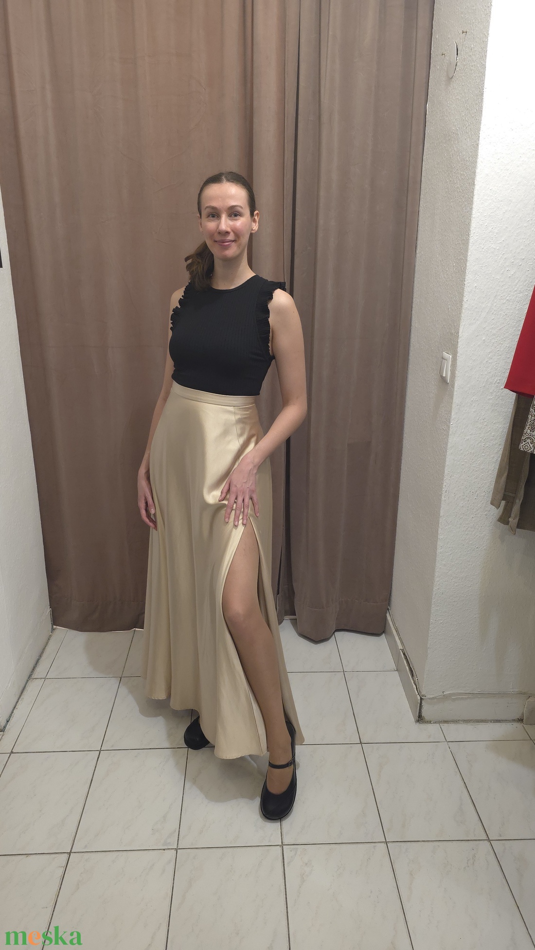 Kényelmes női balerina széles lábra � fekete - ruha & divat - cipő & papucs - cipő, szandál - Meska.hu