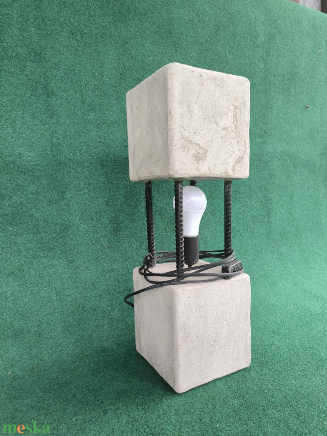Beton lámpa - otthon & életmód - lámpa - állólámpa - Meska.hu