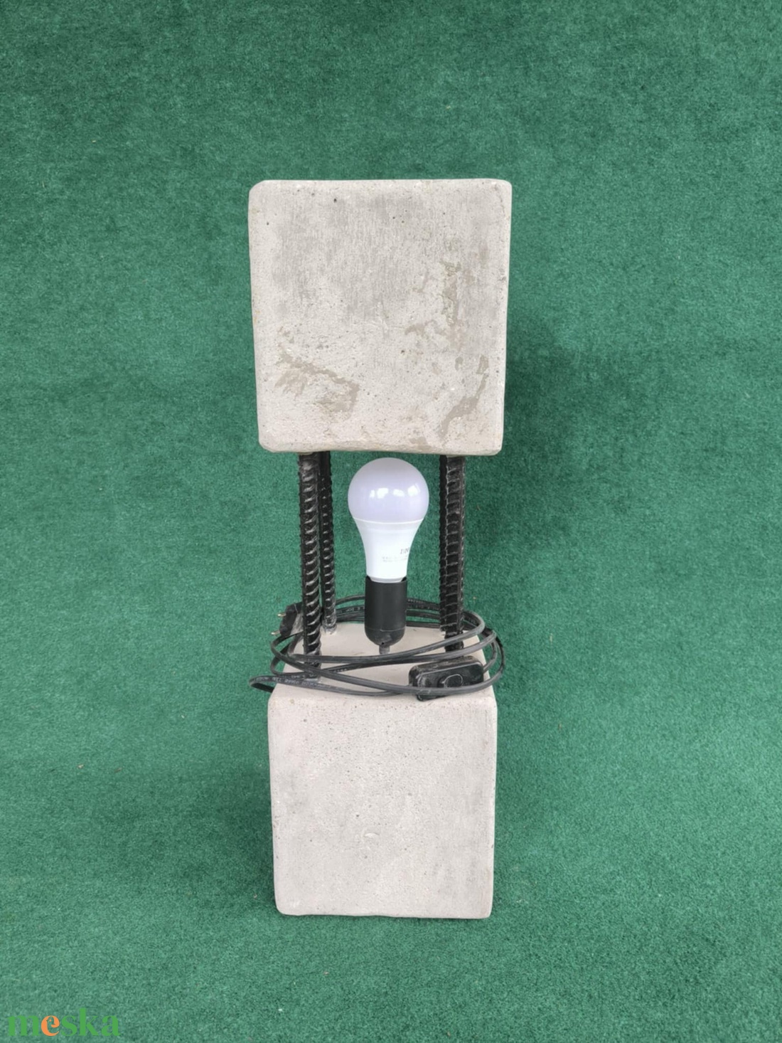 Beton lámpa - otthon & életmód - lámpa - állólámpa - Meska.hu