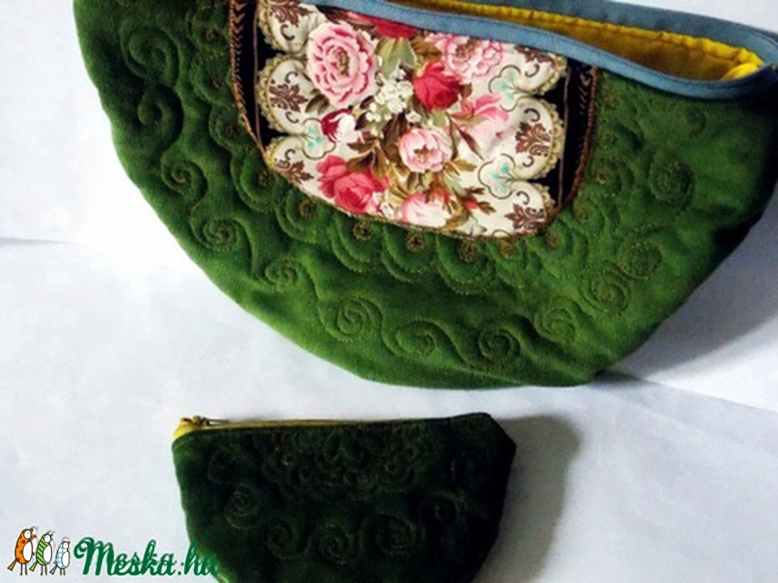 Angolkert- rózsás romantikus kord táska  Azonnal vihető! -  - Meska.hu