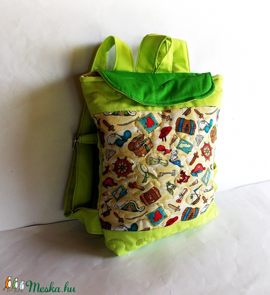 Karib tenger kalózai hátizsák, kisfiú, kislány táska, ovistáska, hátizsák Készleten! - táska & tok - hátizsák - hátizsák - Meska.hu